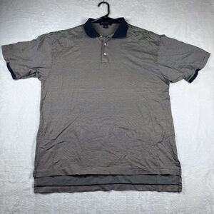 Byron Nelson Shirt Mens Large Polo Polyester Blend‎ Dri Way